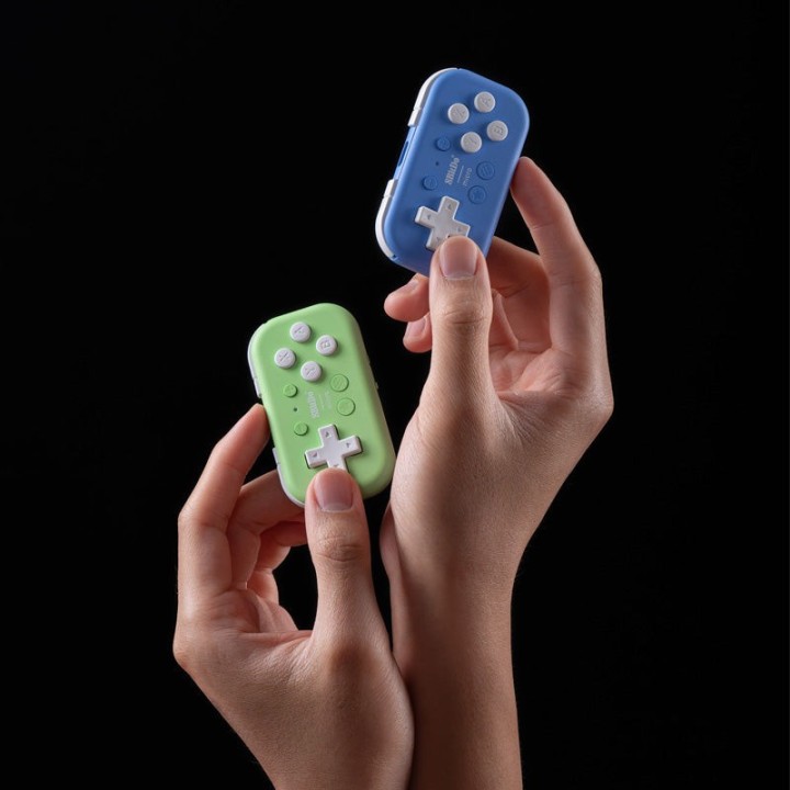8BitDo Micro – manette Bluetooth de poche 16 boutons pour Switch et Android