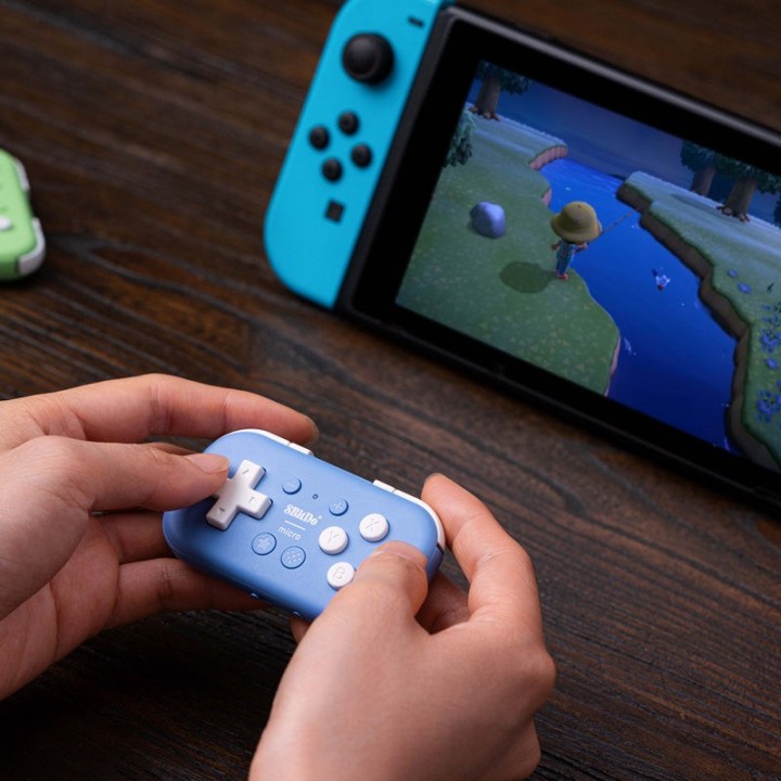 8BitDo Micro – manette Bluetooth de poche 16 boutons pour Switch et Android