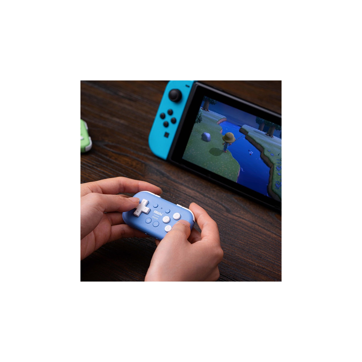 8BitDo Micro – manette Bluetooth de poche 16 boutons pour Switch et Android