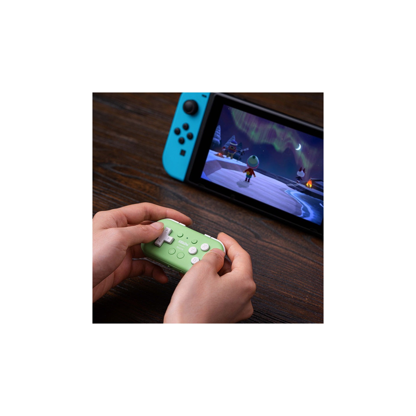 8BitDo Micro – manette Bluetooth de poche 16 boutons pour Switch et Android