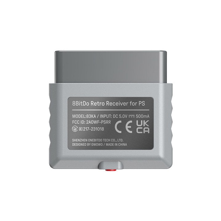 8BitDo Retro Receiver for PS – récepteur sans fil pour consoles PS1 et PS2
