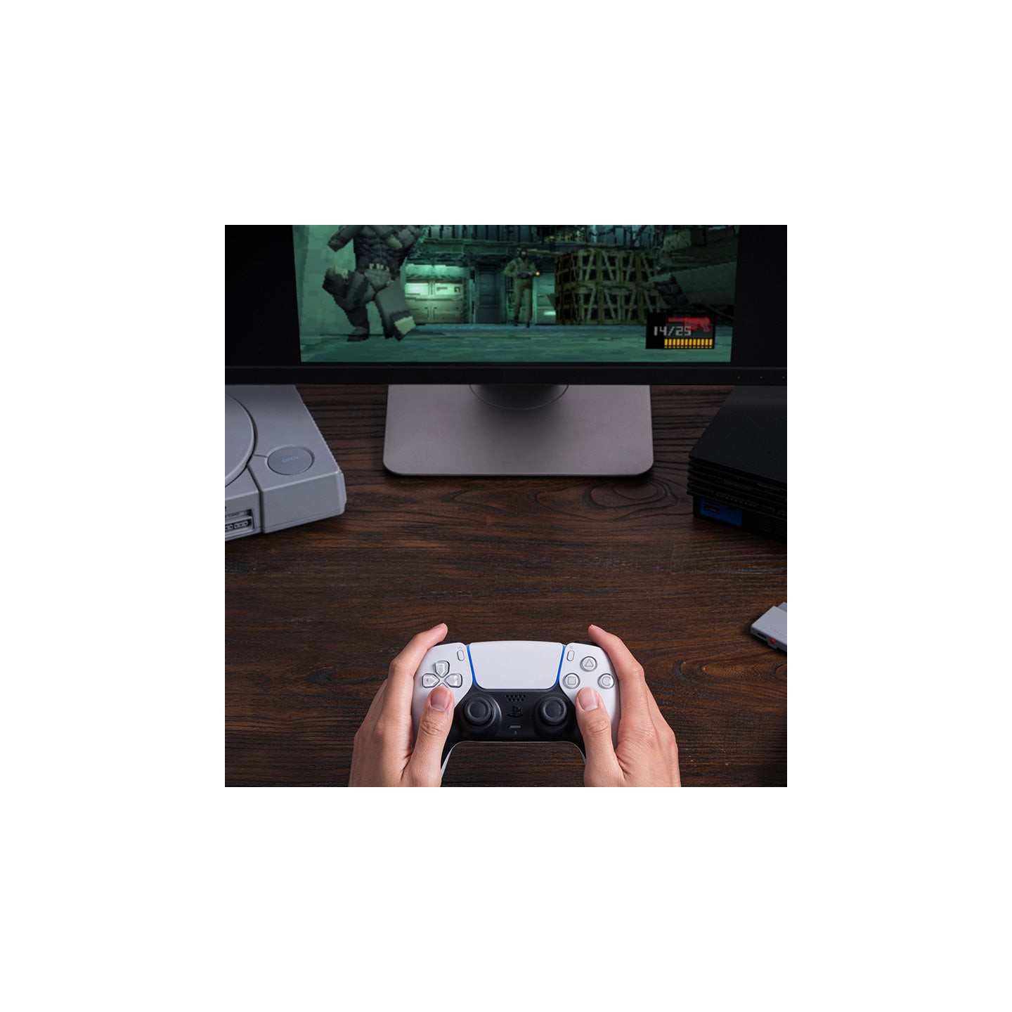 8BitDo Retro Receiver for PS – récepteur sans fil pour consoles PS1 et PS2
