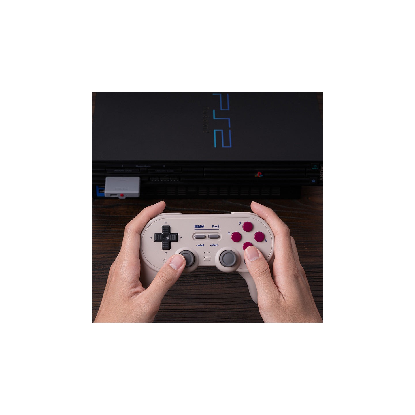 8BitDo Retro Receiver for PS – récepteur sans fil pour consoles PS1 et PS2