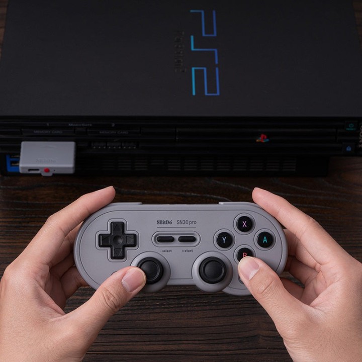 8BitDo Retro Receiver for PS – récepteur sans fil pour consoles PS1 et PS2