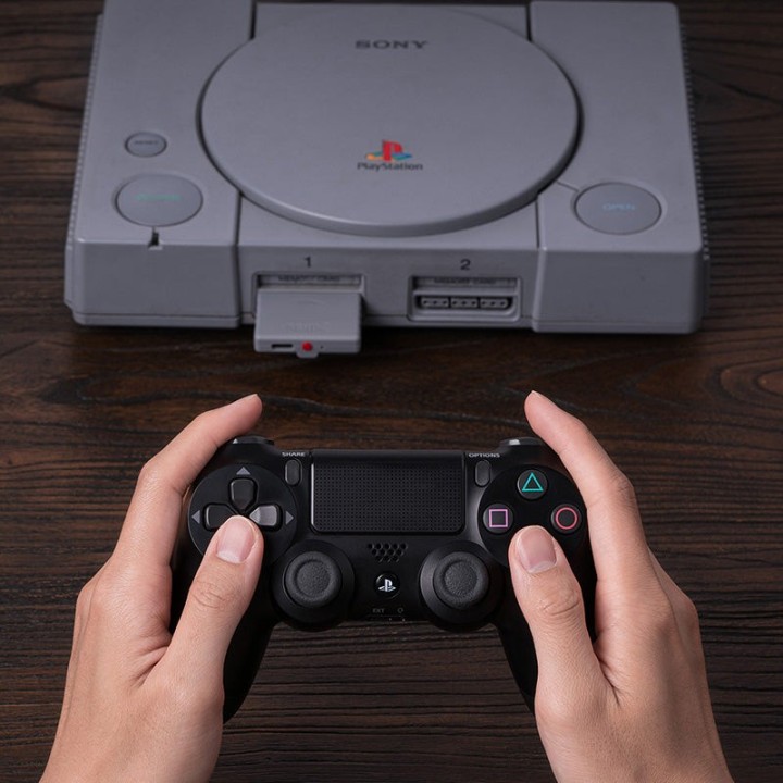 8BitDo Retro Receiver for PS – récepteur sans fil pour consoles PS1 et PS2