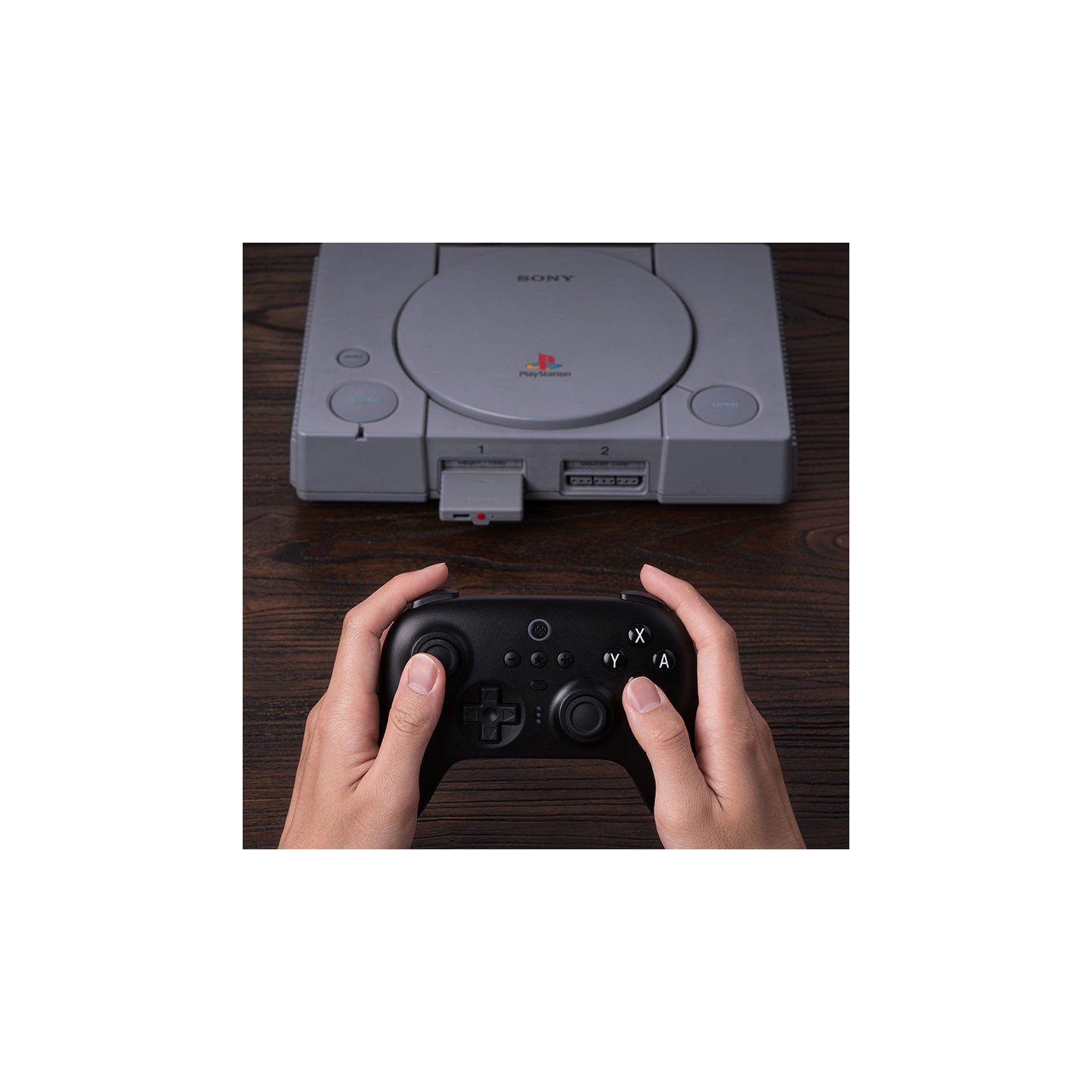 8BitDo Retro Receiver for PS – récepteur sans fil pour consoles PS1 et PS2