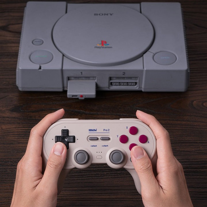 8BitDo Retro Receiver for PS – récepteur sans fil pour consoles PS1 et PS2