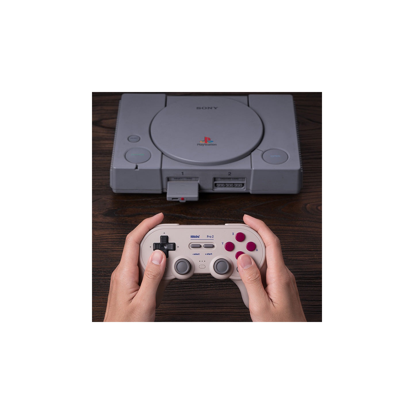 8BitDo Retro Receiver for PS – récepteur sans fil pour consoles PS1 et PS2