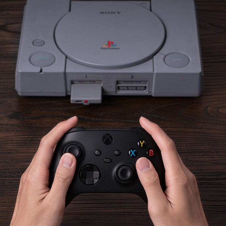 8BitDo Retro Receiver for PS – récepteur sans fil pour consoles PS1 et PS2