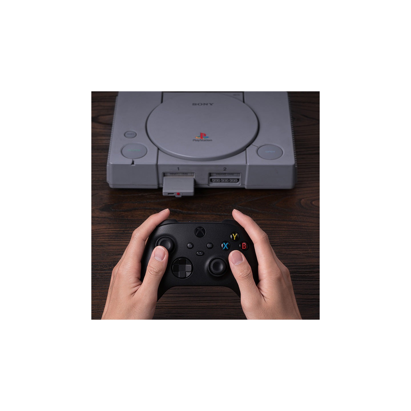 8BitDo Retro Receiver for PS – récepteur sans fil pour consoles PS1 et PS2