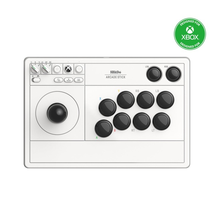 8BitDo Arcade Stick for Xbox – joystick d'arcade sans fil sous licence Xbox