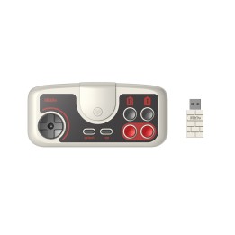 8BitDo PCE 2,4 GHz – manette sans fil pour PC Engine mini, TurboGrafx-16 mini