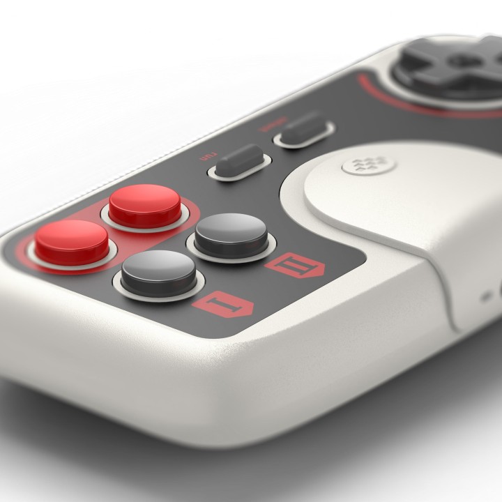 8BitDo PCE 2,4 GHz – manette sans fil pour PC Engine mini, TurboGrafx-16 mini