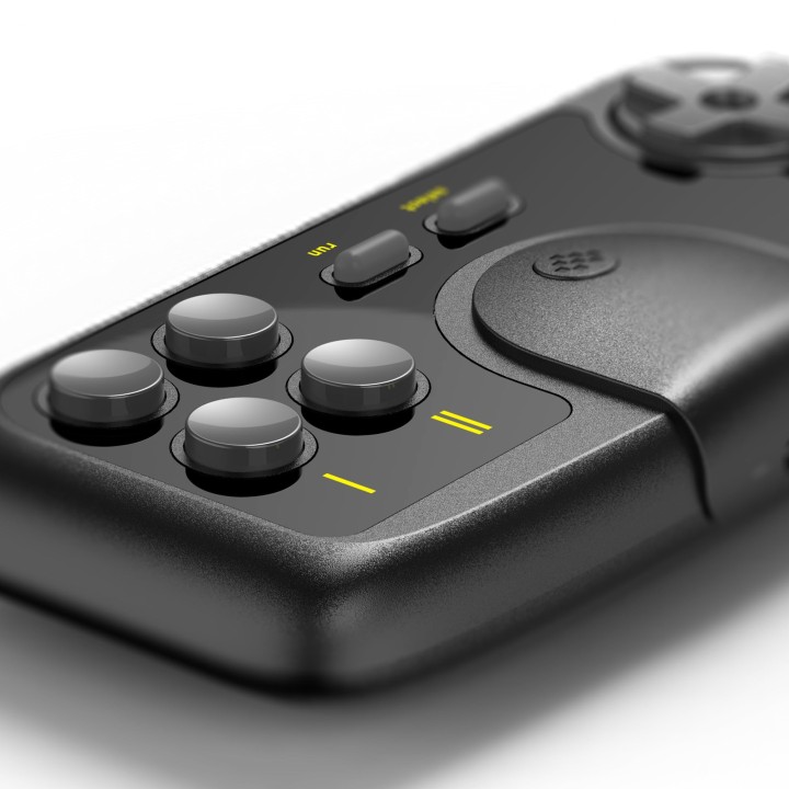 8BitDo PCE 2,4 GHz – manette sans fil pour PC Engine mini, TurboGrafx-16 mini
