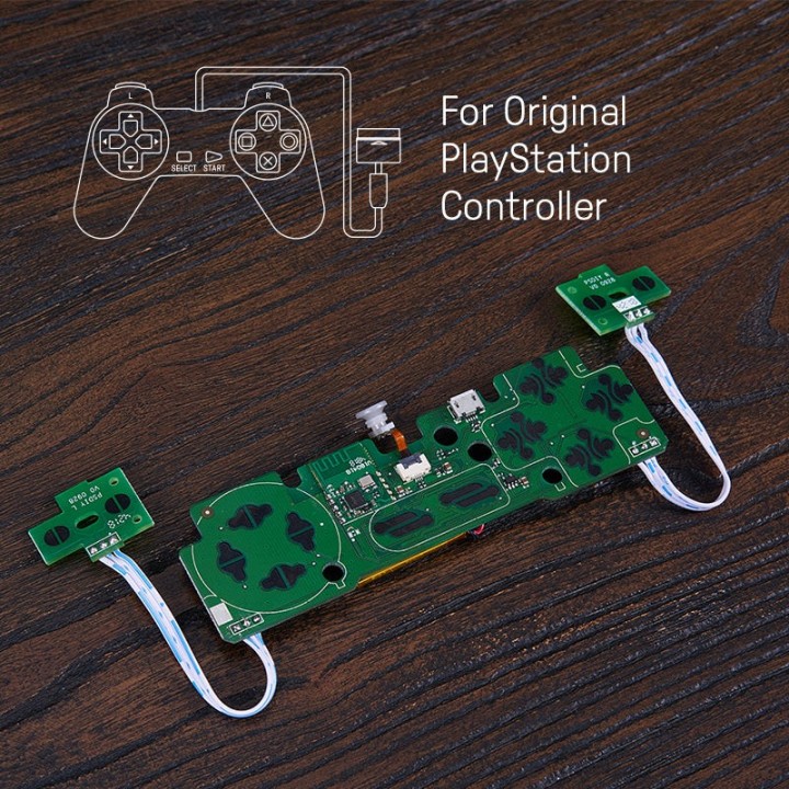 8BitDo Mod Kit for PlayStation – kit de modification Bluetooth pour manette PS1 d'origine