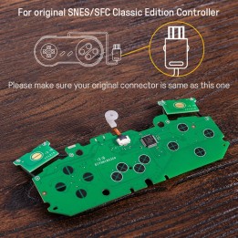 8BitDo Mod Kit for SNES/SFC Classic – kit Bluetooth pour manette Classic Edition