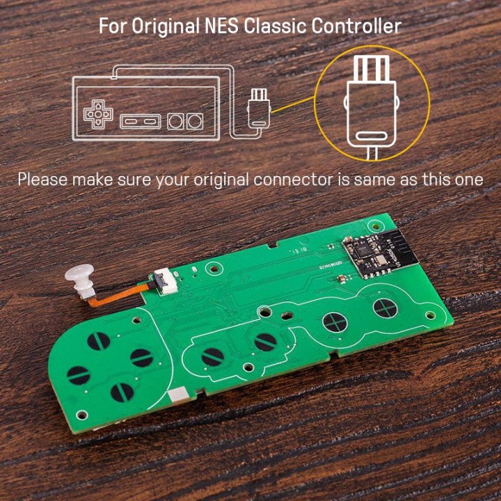8BitDo Mod Kit for NES Classic – kit Bluetooth pour manette NES Classic Edition