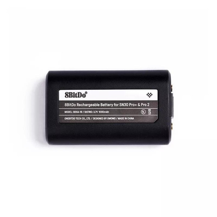 8BitDo Battery Pack – batterie de rechange pour SN30 Pro+ et Pro 2