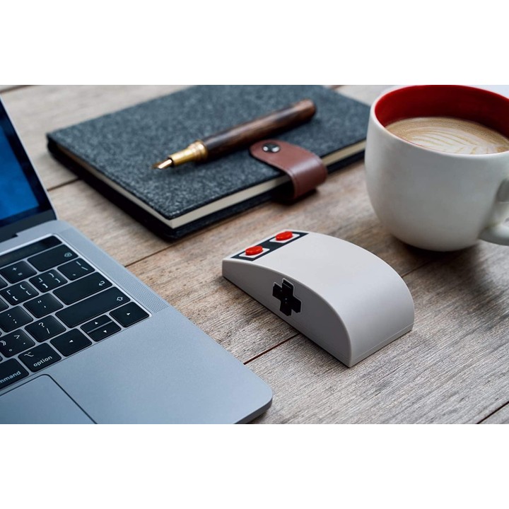 8BitDo N30 Wireless Mouse – souris sans fil 2,4 GHz au design NES pour Windows et macOS