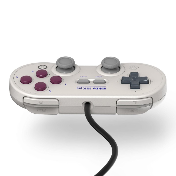 8BitDo SN30 Pro Wired – manette filaire USB pour Switch, PC et Raspberry Pi