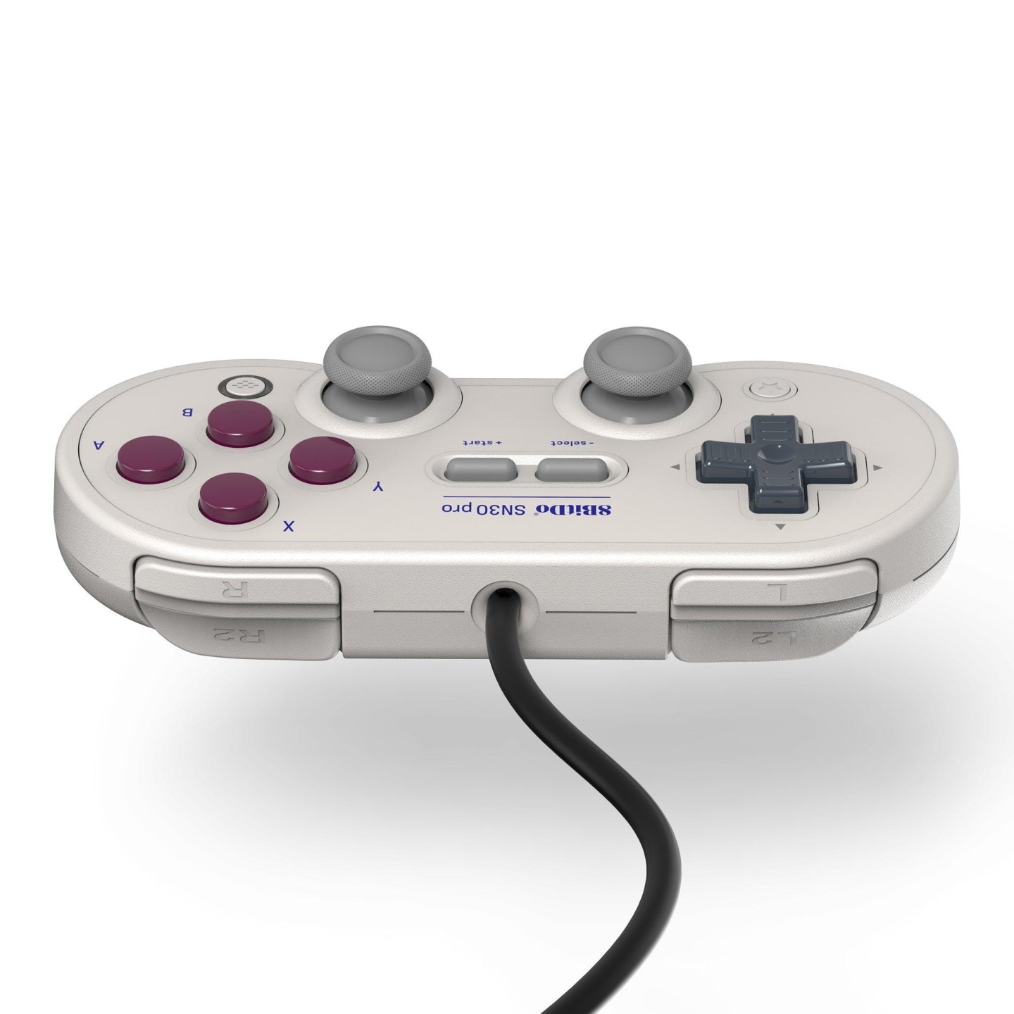 8BitDo SN30 Pro Wired – manette filaire USB pour Switch, PC et Raspberry Pi