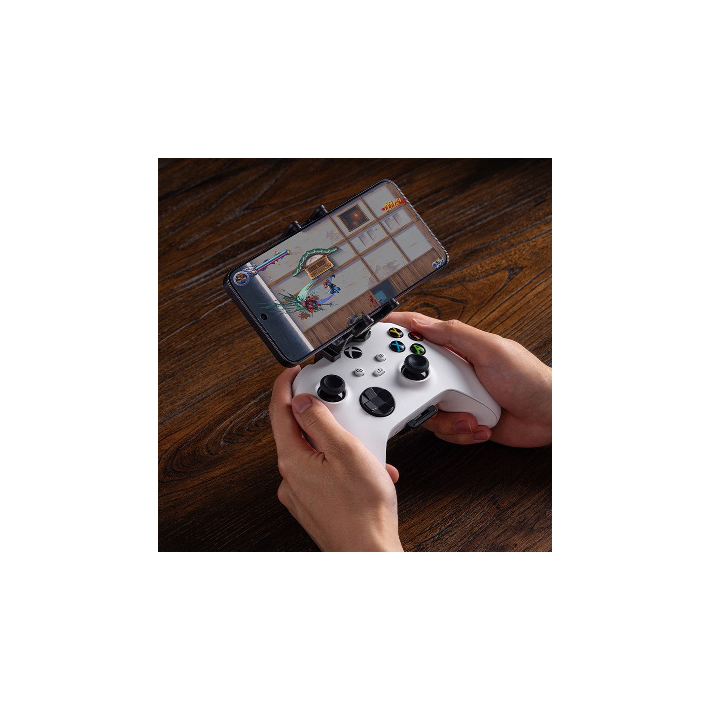 8BitDo Mobile Gaming Clip – support smartphone pour manettes Xbox