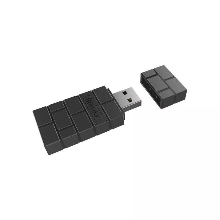 8BitDo USB Wireless Adapter 2 – adaptateur Bluetooth pour Switch, PC et Raspberry Pi