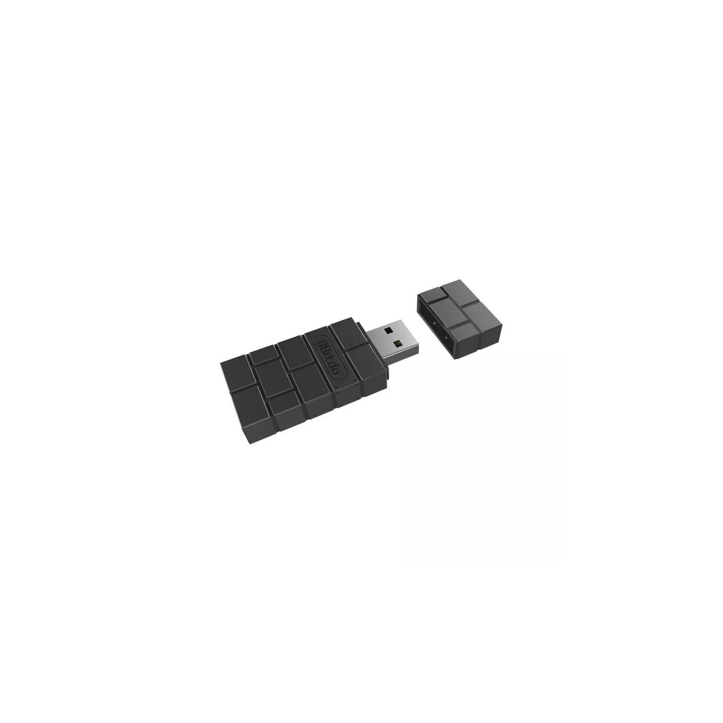8BitDo USB Wireless Adapter 2 – adaptateur Bluetooth pour Switch, PC et Raspberry Pi