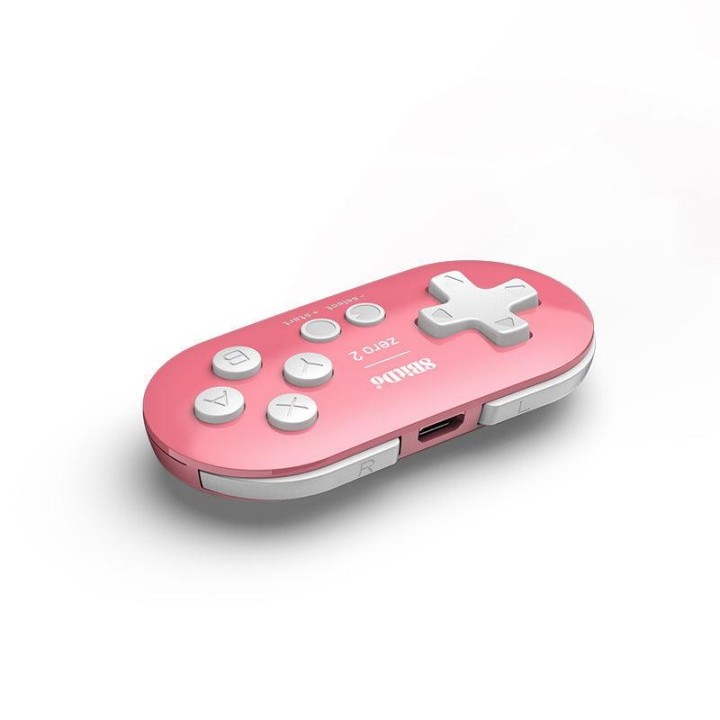 8BitDo Zero 2 – mini manette Bluetooth format porte-clés pour Switch, PC et Android