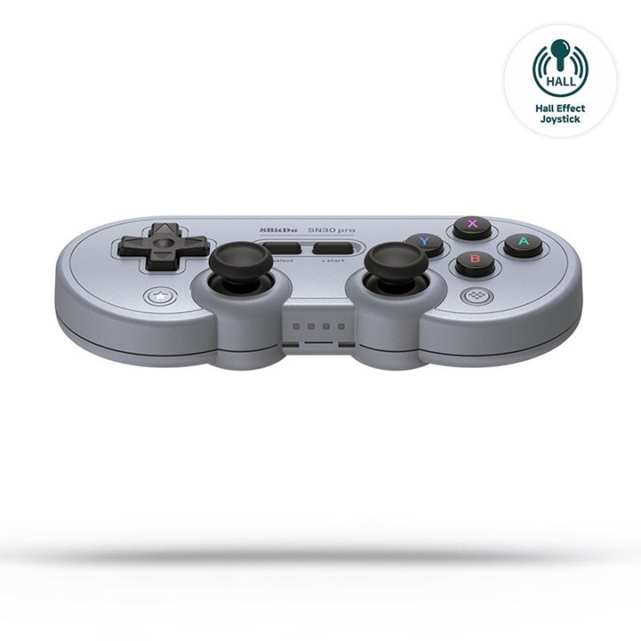 8BitDo SN30 Pro – manette Bluetooth rétro à sticks à effet Hall