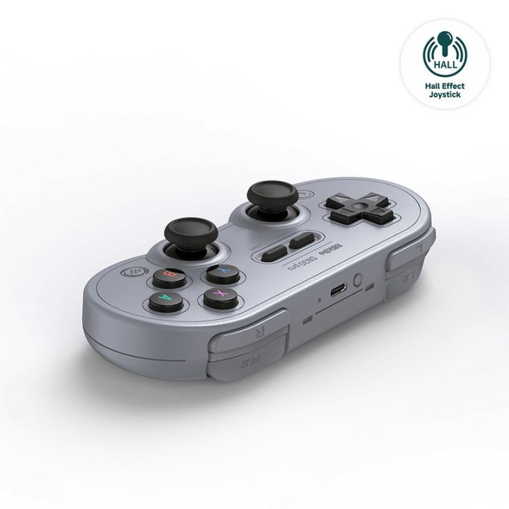 8BitDo SN30 Pro – manette Bluetooth rétro à sticks à effet Hall