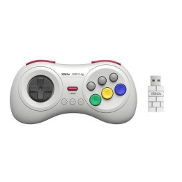 8BitDo M30 2,4 GHz – manette sans fil pour SEGA Genesis Mini et Mega Drive Mini