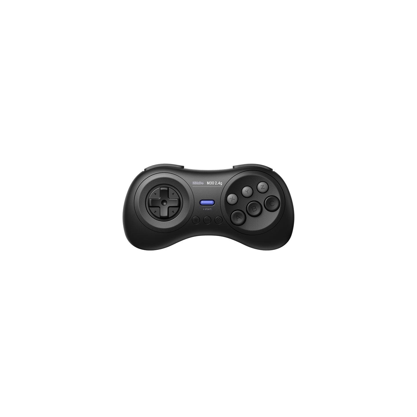 8BitDo M30 2,4 GHz – manette sans fil pour SEGA Genesis Mini et Mega Drive Mini