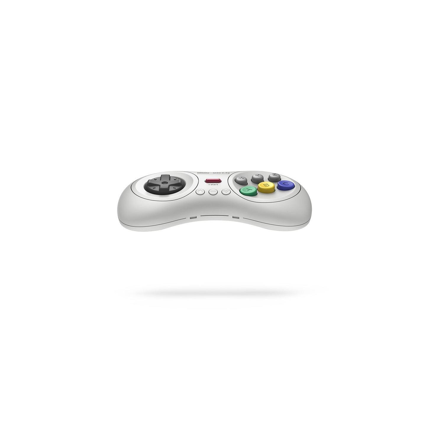 8BitDo M30 2,4 GHz – manette sans fil pour SEGA Genesis Mini et Mega Drive Mini