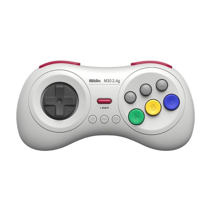 8BitDo M30 2,4 GHz – manette sans fil pour SEGA Genesis Mini et Mega Drive Mini