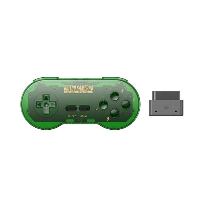 8BitDo SN30 2,4 GHz – manette sans fil pour SNES / SFC d'origine