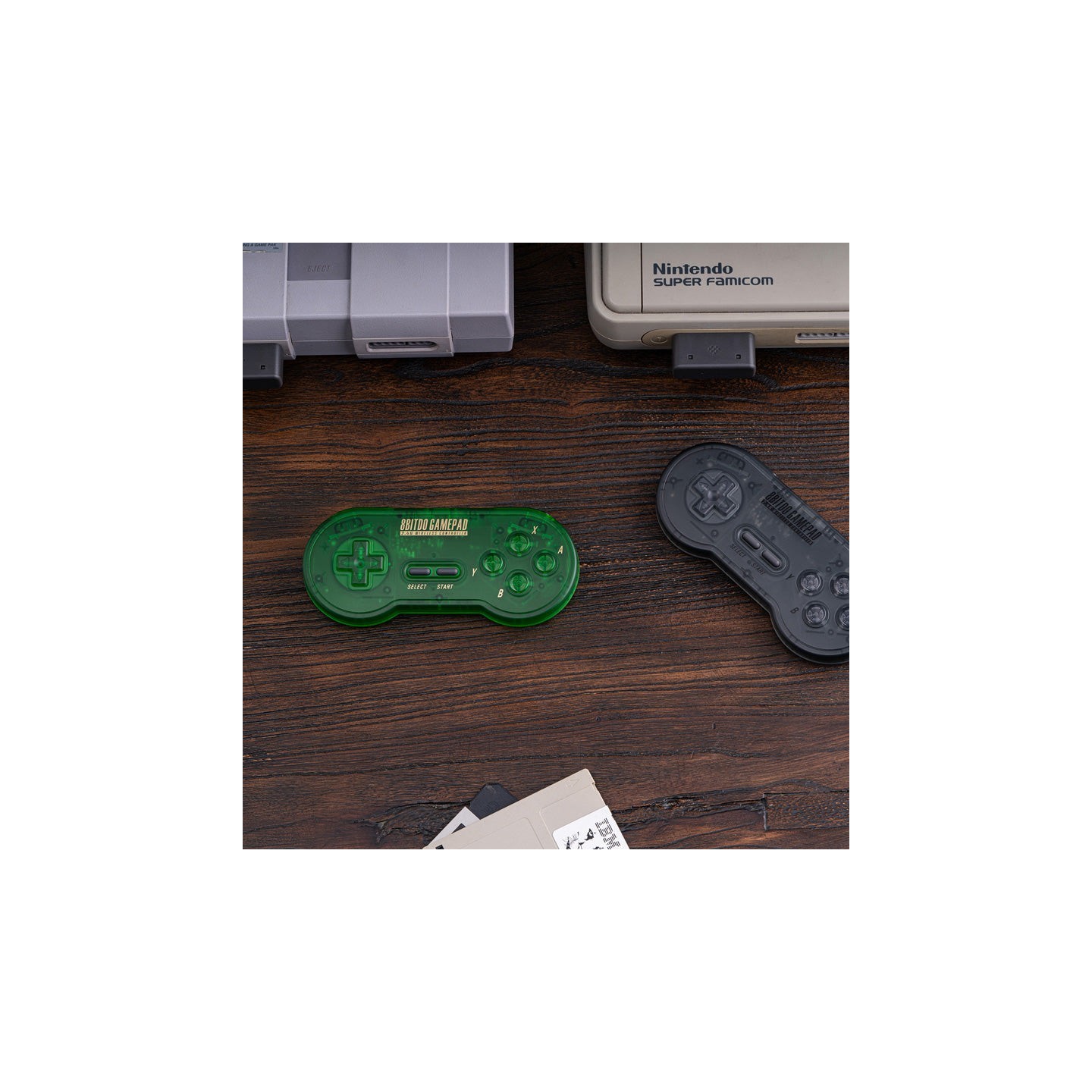 8BitDo SN30 2,4 GHz – manette sans fil pour SNES / SFC d'origine