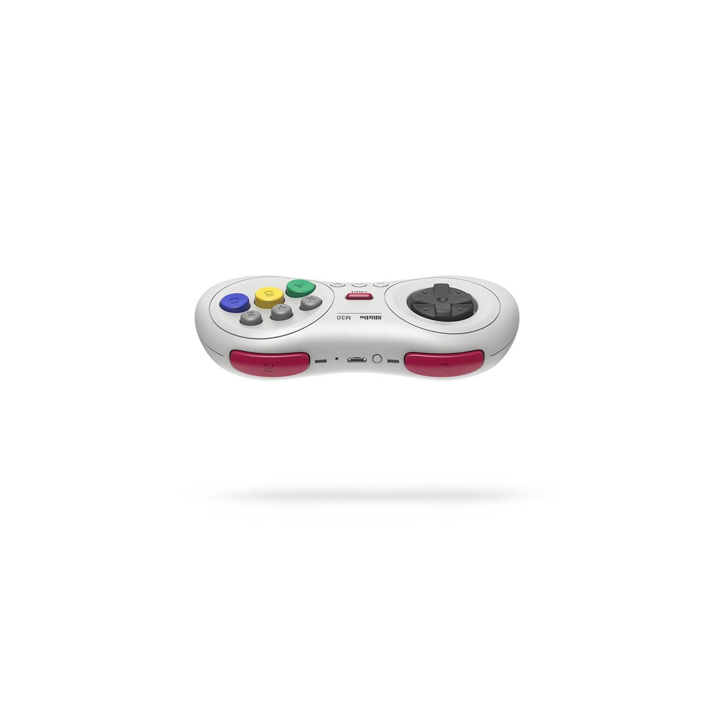 8BitDo M30 – manette Bluetooth inspirée de la Mega Drive pour Switch, PC, macOS et Android