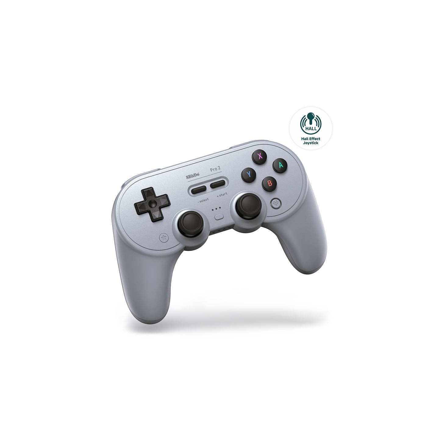8BitDo Pro 2 – manette Bluetooth à sticks à effet Hall pour Switch, PC, Android et Apple