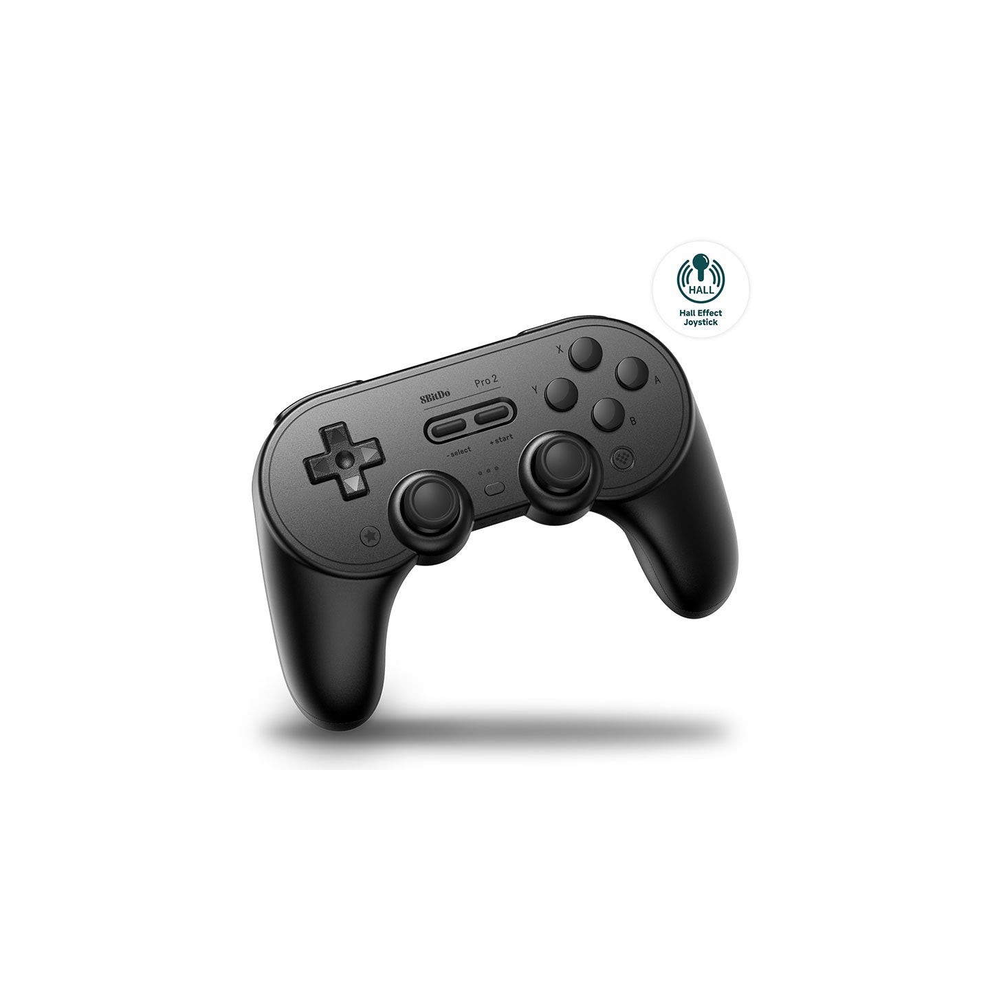 8BitDo Pro 2 – manette Bluetooth à sticks à effet Hall pour Switch, PC, Android et Apple