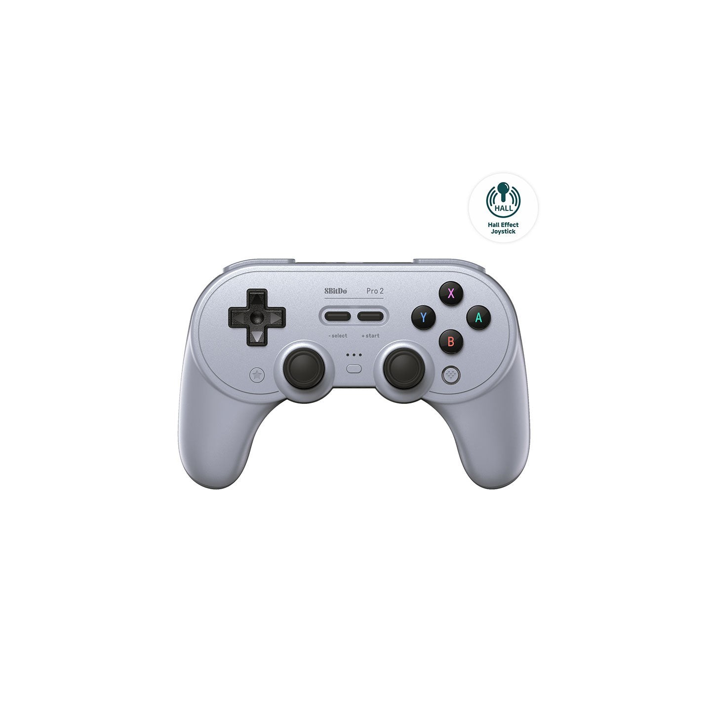 8BitDo Pro 2 – manette Bluetooth à sticks à effet Hall pour Switch, PC, Android et Apple