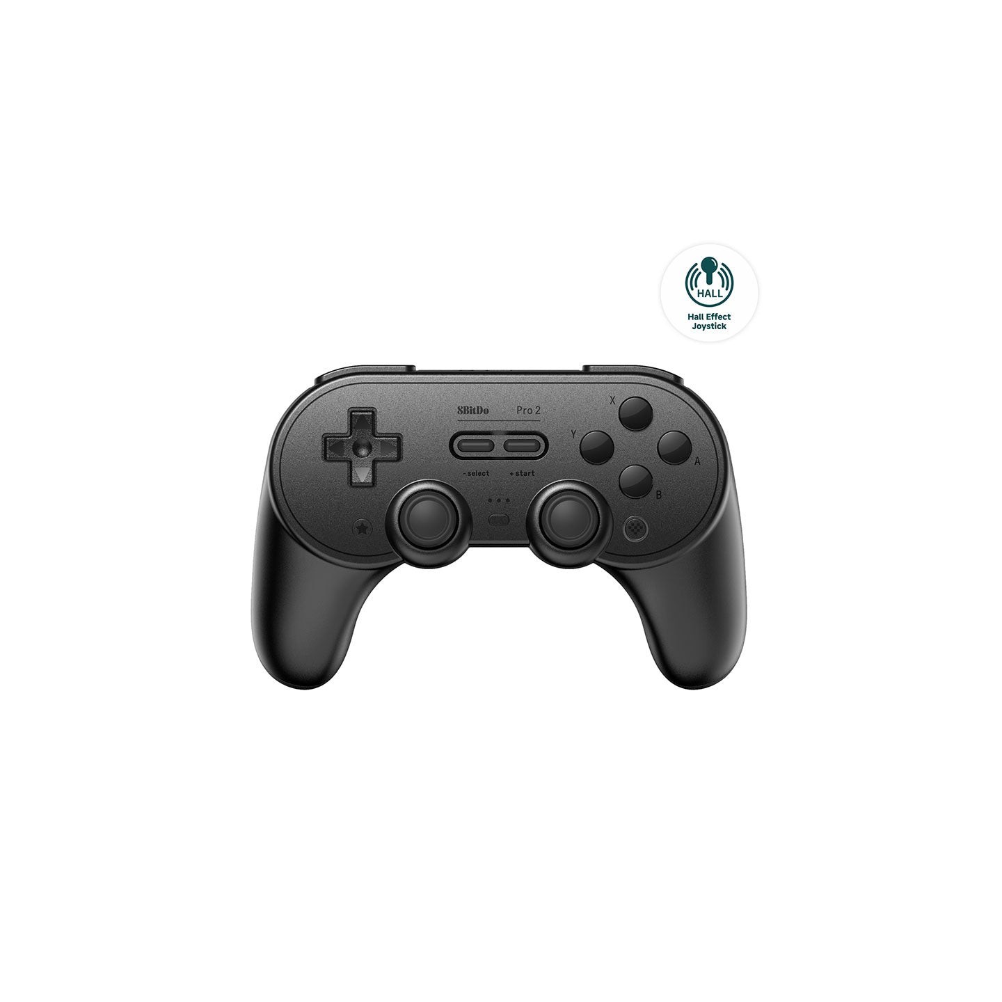8BitDo Pro 2 – manette Bluetooth à sticks à effet Hall pour Switch, PC, Android et Apple