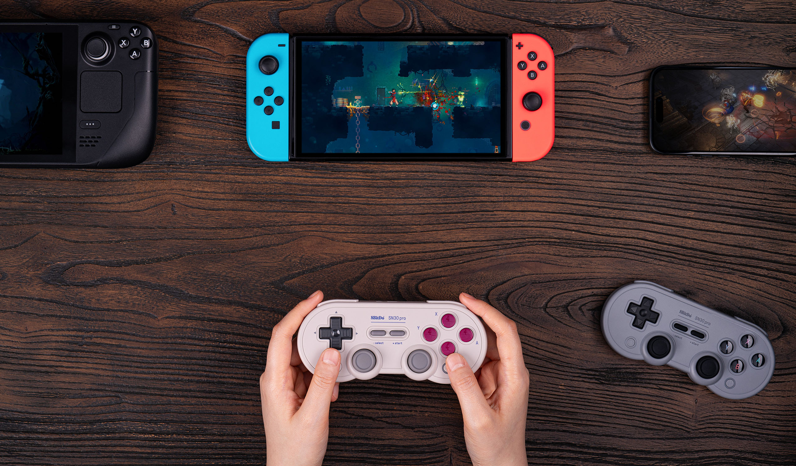 Manette Bluetooth 8BitDo SN30 Pro