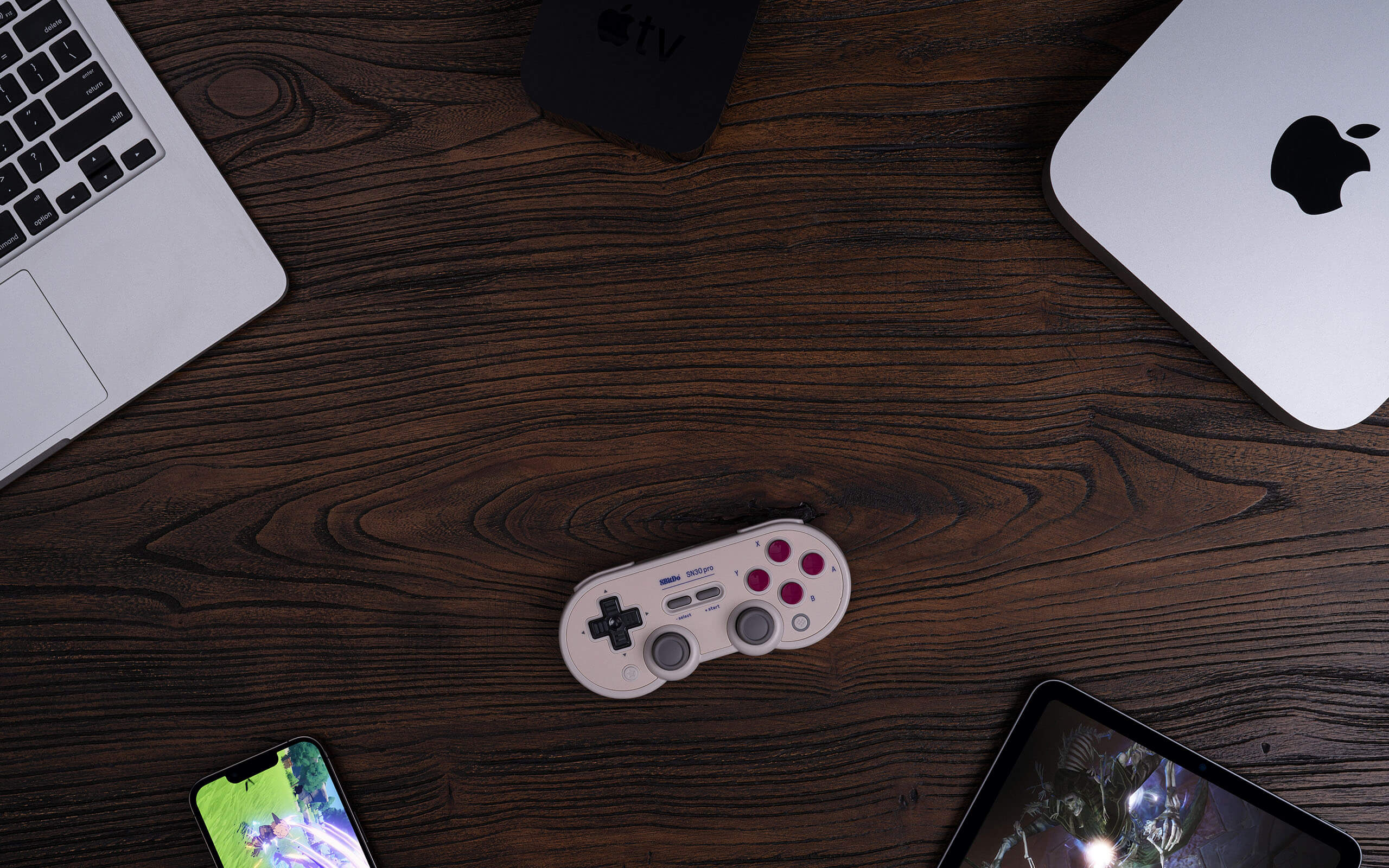 Officiellement pris en charge par Apple. Compatible avec iPhone ® iPad ® Mac ® Apple TV ® et Apple Vision Pro ™