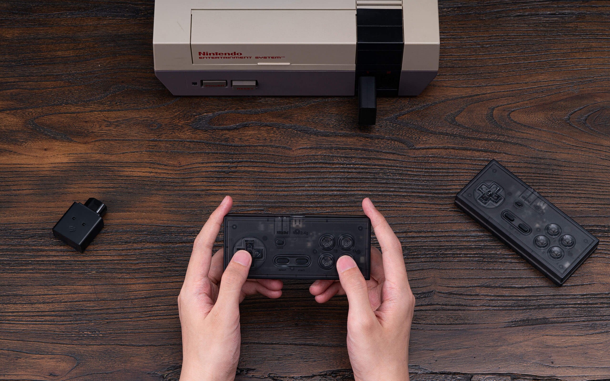 Manette sans fil N30 2,4 GHz pour NES d'origine