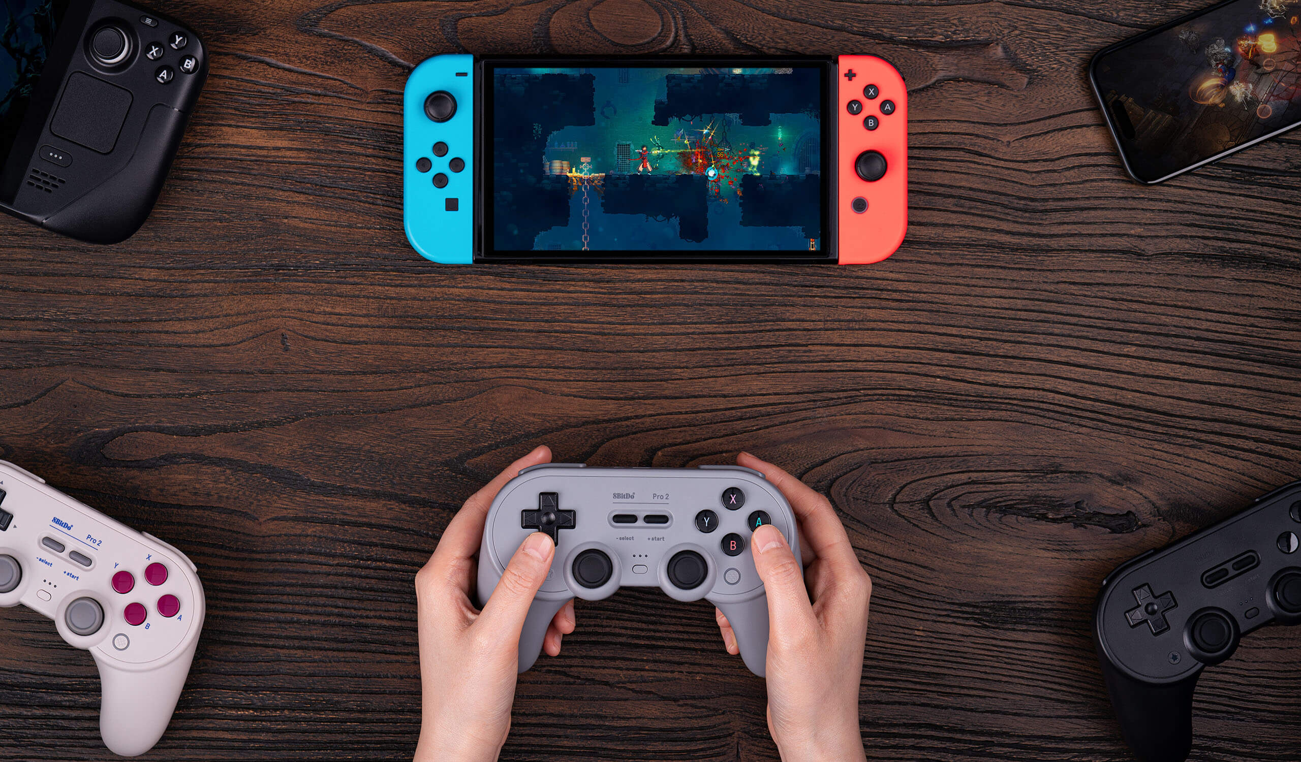 Manette Bluetooth 8BitDo Pro 2