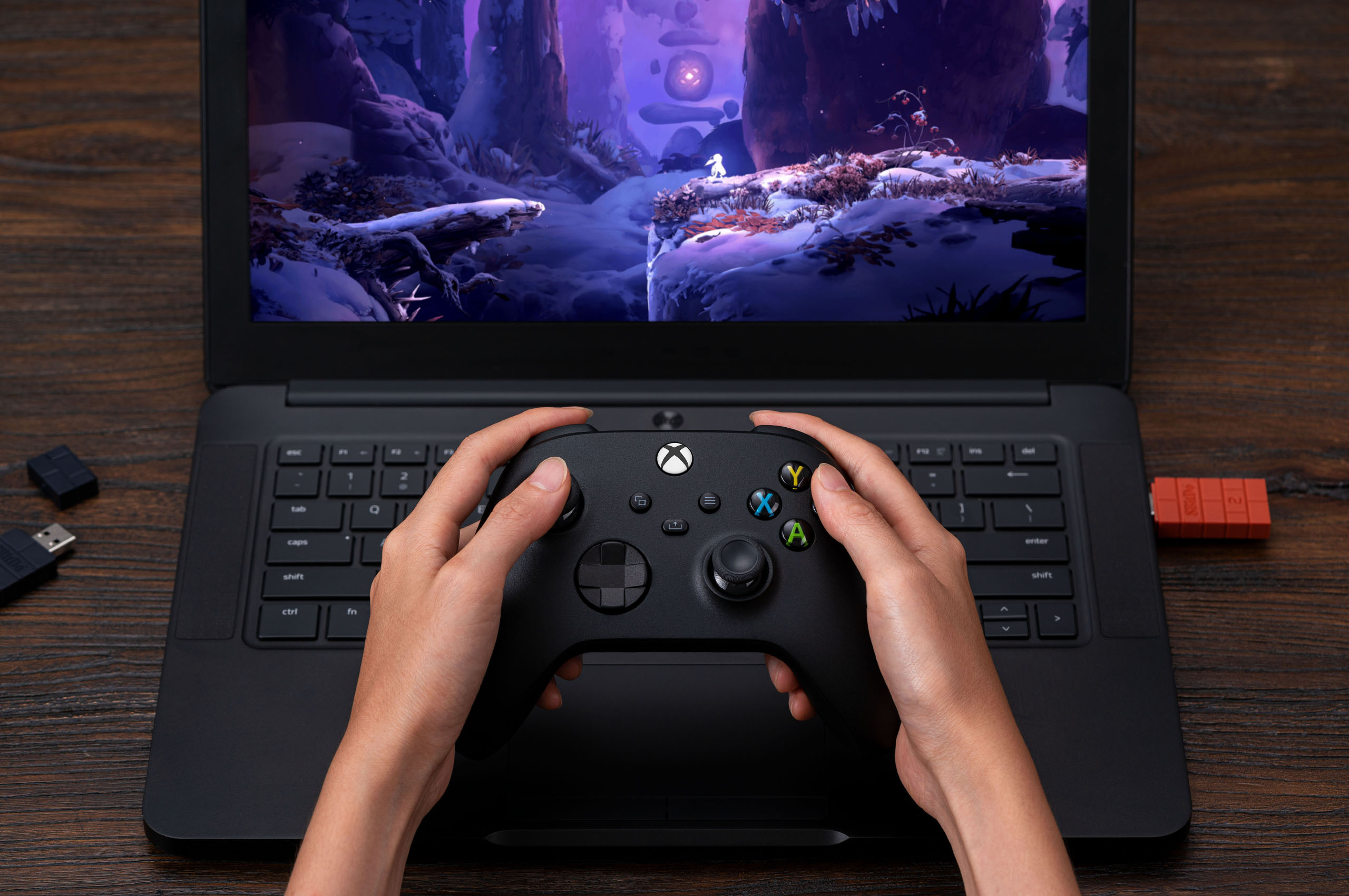 Compatible avec toutes les manettes Bluetooth ® 8BitDo, y compris les plus récentes.