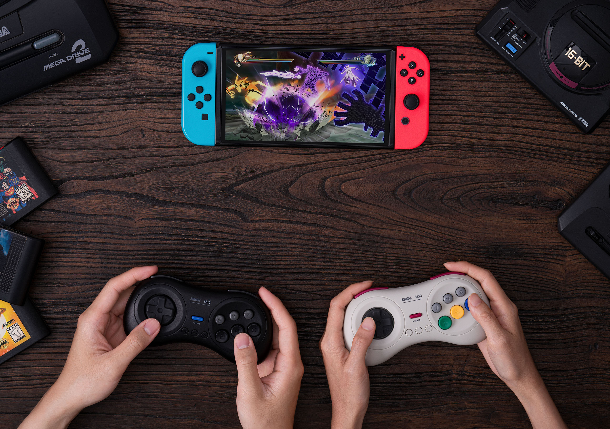 Manette Bluetooth 8BitDo M30