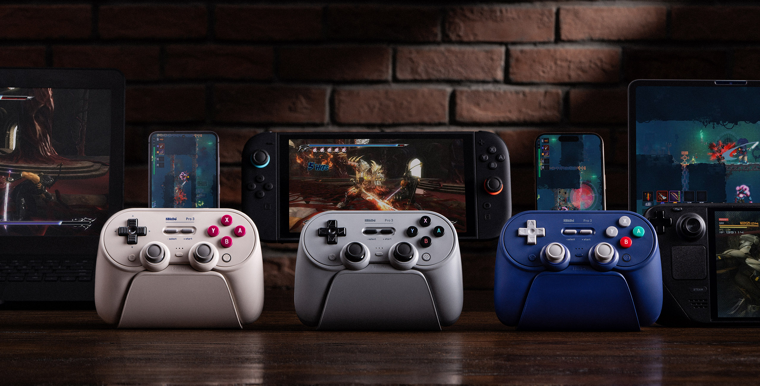 Manette Bluetooth 8BitDo Pro 3
