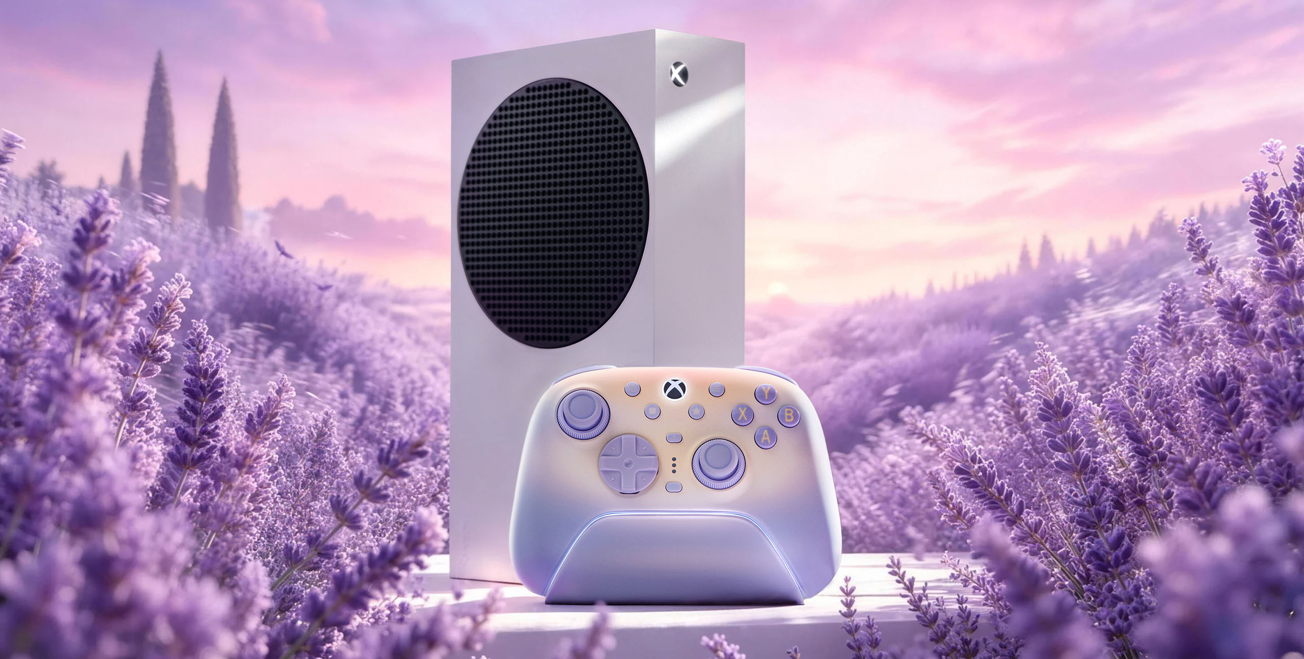 Manette Ultimate 3 pour Xbox – Lavender Dusk